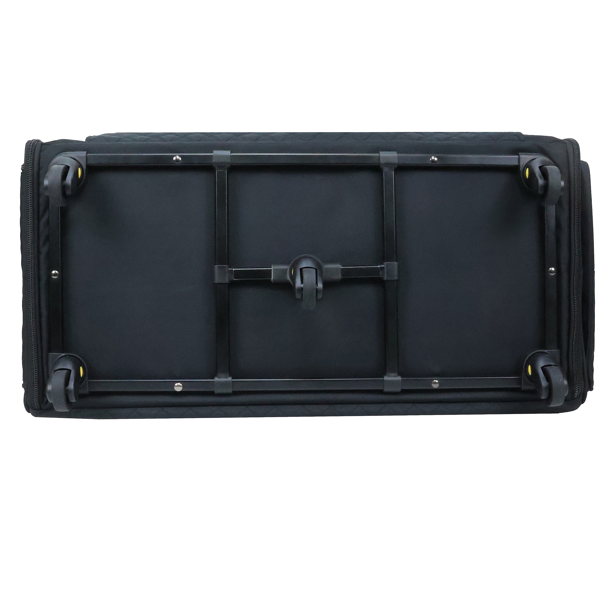 Everything Mary Black Jumbo Rolling Craft Tote